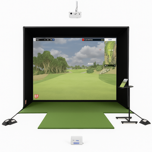 EdgeFlight Apex S350 Golf Simulator Studio